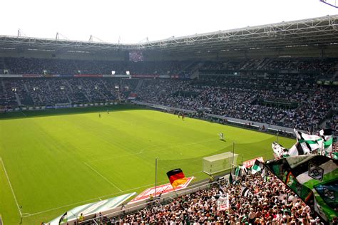 live football stadion im borussia park borussia mönchengladbach stadium