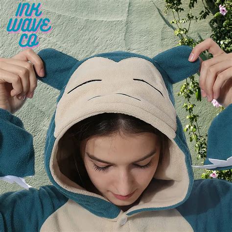 Snorlax Munchlax Pokemon Adult Onesie Pajamas Animal Costume Etsy Uk