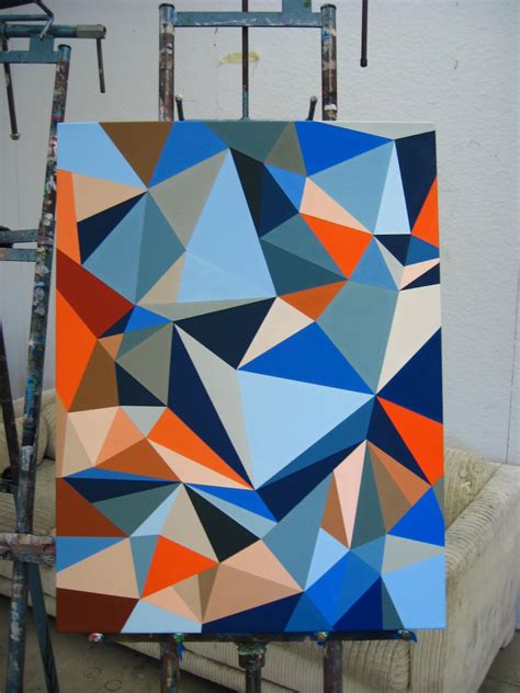 Design A Pathway Painting I Geometric Abstraction