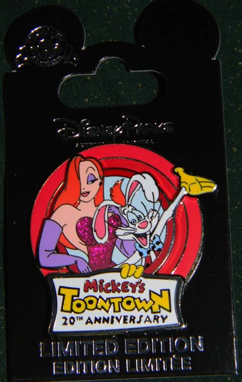 A Jessica Rabbit Site Pin Release Mickeys Toontown