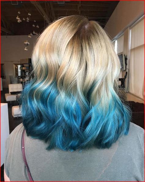 Turquoise Blue Ombre Hair Color In 2020 Blue Ombre Hair Ombre Hair