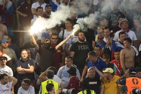 Russian Ultras Mock England Fans They Attacked With Telescopic