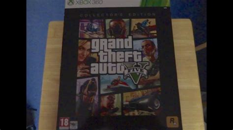 Grand Theft Auto 5 Collectors Edition Unboxing X360 Youtube