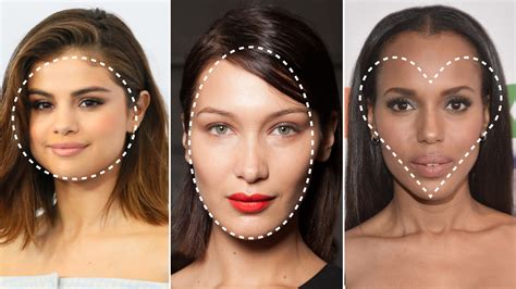 What Is My Face Shape Steps To Finding Your Face Shape Allure