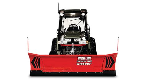 Western Wide Out Winged Snowplow — New Hydraulics