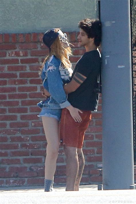 Teen Wolfs Tyler Posey And Girlfriend Bella Thorne Cant Keep Their Hands To Themselves Tyler