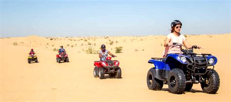 Dubai Trip Evening Desert Safari With Quad Bike