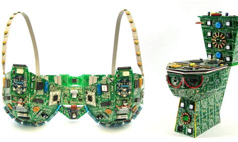 This Artist Uses Old Circuit Boards To Make Creative Pieces R