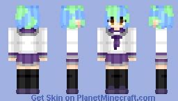 Using no download skin change my … Earth-chan | Anime Minecraft Skin