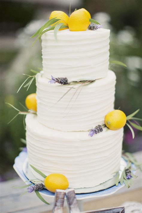 Wedding Ideas By Colour Lemon Yellow Wedding Ideas Cake Chwv Lavender Wedding Cake Lemon