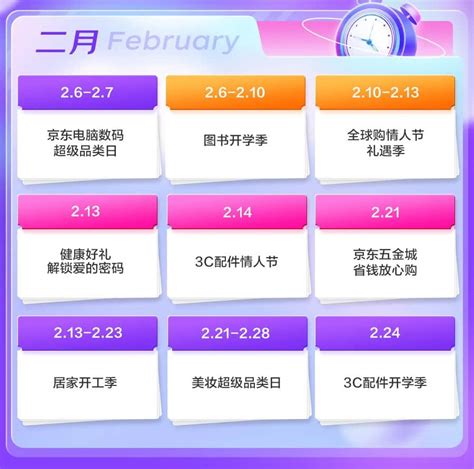 京东二月活动，2023年2月京东活动时间表 京东活动