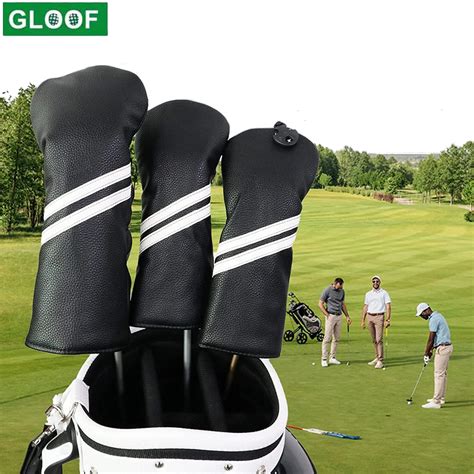 golf club covers set of 3 pcs driver headcover for 1 driver 460cc 2 fairway woods with