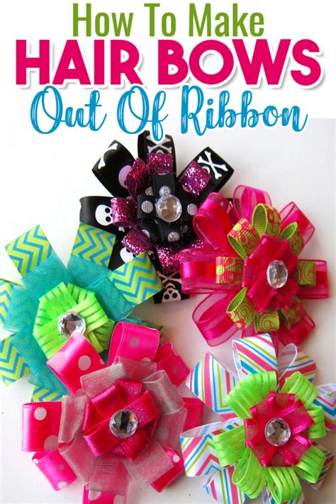 Use these ribbon bow tying instructions to wrap your gifts beautifully. How To Make Hair Bows for Babies & Hair Bows Out Of Ribbon ...