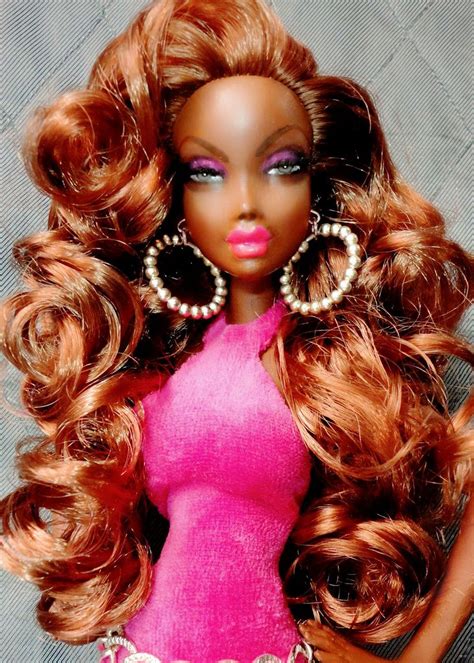 Black Barbie Barbie Hair Barbie Doll Clothing Patterns Beautiful