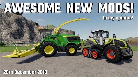 Awesome New Mods Farming Simulator 19 Ps4 Review 20th December 2019