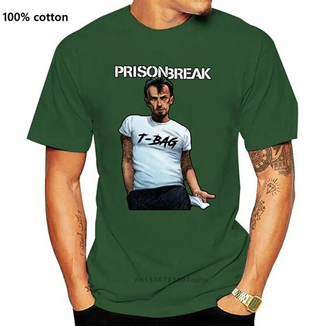 New Midnite Star Prison Break T Bag T Shirt Mens Funny Man Clothing