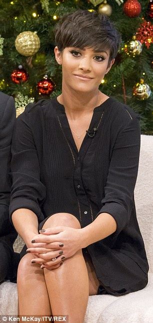 Frankie Bridge Looks Effortlessly Chic During Tv Appearance Daily Mail Online