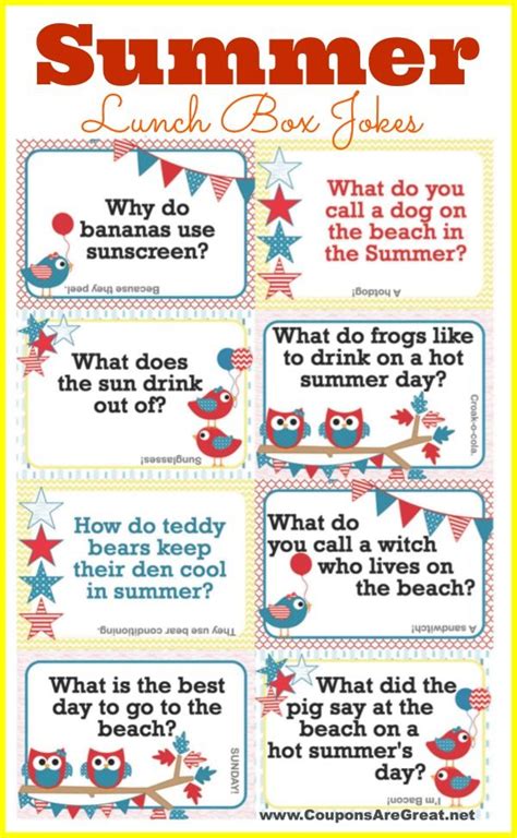 Printable Summer Jokes For Kids Riddles Time