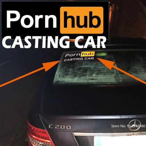 pornhub casting car window stickers funny adult sexy stickers die cut vinyl decal sticker porn