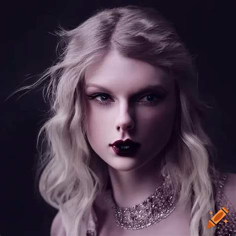 Taylor Swift As A Mysterious Goth Character