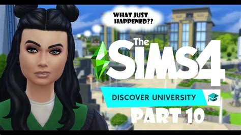 10 Lets Play The Sims 4 Discover University Youtube