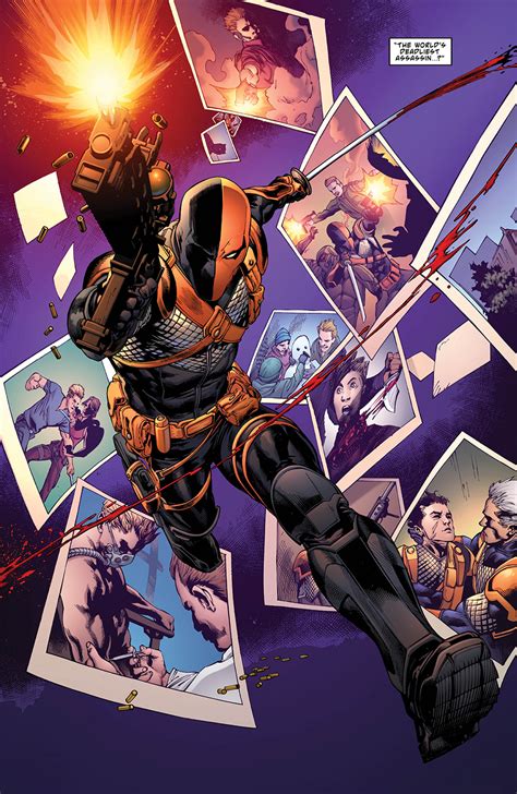 Deathstroke 1 5 Page Preview And Covers Released By Dc Comics