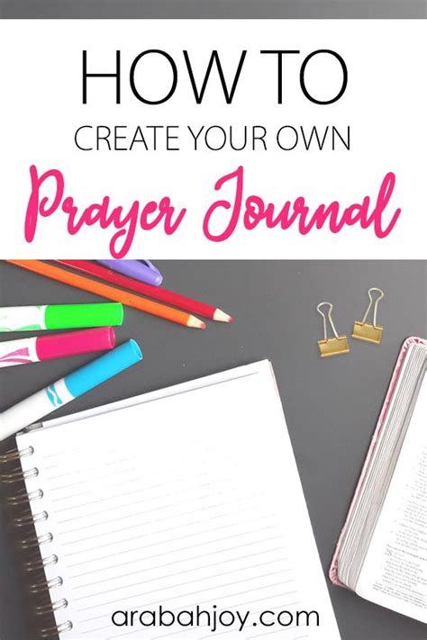 How To Make A Simple Prayer Journal