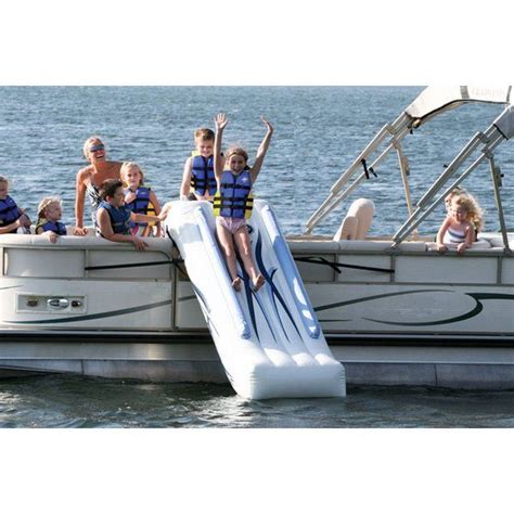 Hit The Lake And Do Not Forget The Rave Pontoon Water Slide Rave