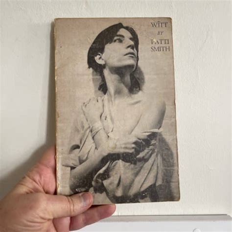 Witt By Patti Smith Signed Copy Gertrude And Alice Cafe Bookstore