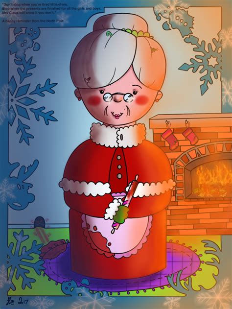 Mrs Claus Secret By Skittzerella On Newgrounds