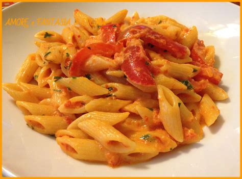 Pasta con crema di peperoni. PASTA CON CREMA DI PEPERONI E TONNO | AMORE e FANTASIA in ...