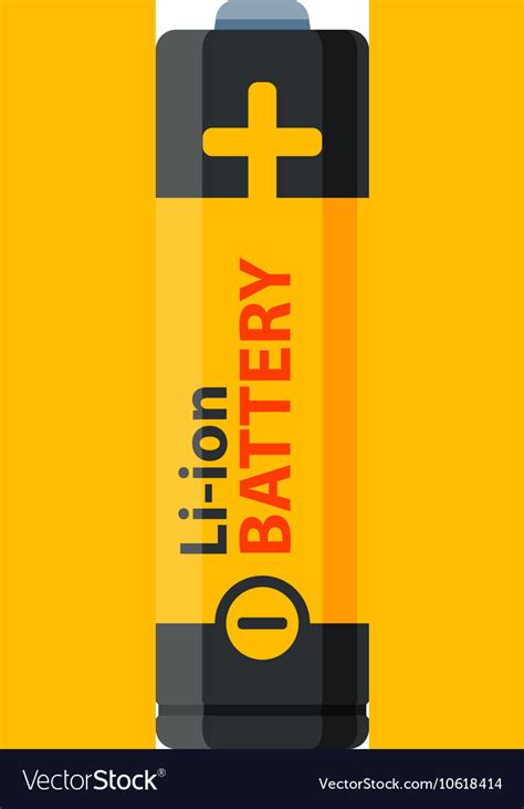 Batterie Icon Isolated Royalty Free Vector Image
