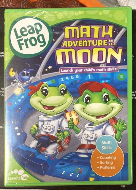 Leapfrogmath Adventure To The Moon Dvd Brand New Ebay