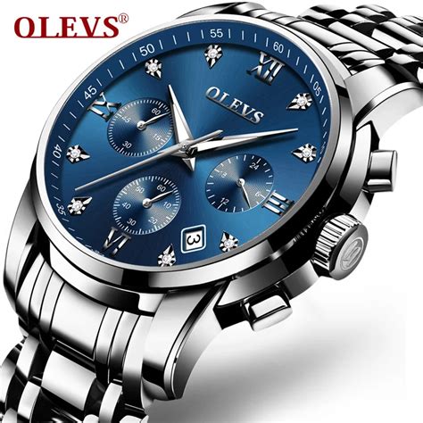 Aliexpress Com Buy New Watches Men Luxury Brand OLEVS Chronograph Men