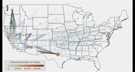 People Moving Out Of California New York Florida And Texas Between