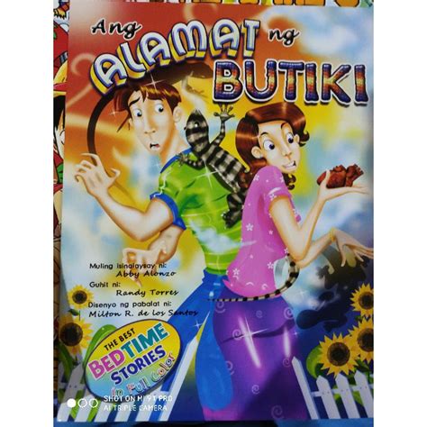 Short Story Colored Book Alamat Ng Butiki Shopee Philippines