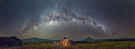 Wallpaper Pemandangan Galaksi Ruang Langit Bumi Bima Sakti