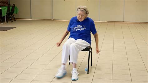 Chair Exercises For Seniors In 1 Min Youtube