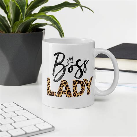 Boss Lady Mug Coffee Cup For Ceo Business Owner T For Etsy