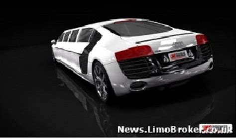 Audi R8 V10 Worlds Fastest Limo To Hit London Roads In Mid 2012 Video