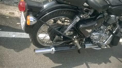 2021 royal enfield classic 350 latest updates. Royal Enfield Short Bottle Silencer with Glasswool ...