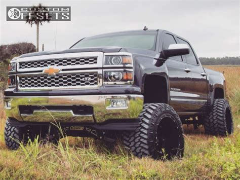 2014 Chevrolet Silverado 1500 With 22x14 76 Fuel Hostage And 37545r22