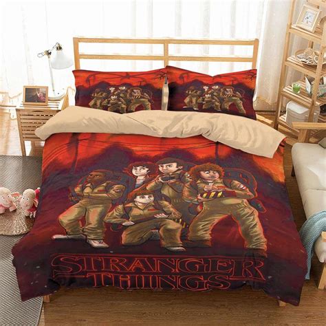 3d Customize Stranger Things Bedding Set Duvet Cover Set Bedroom Set