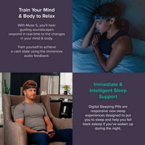 muse s gen 1 the brain sensing headband overnight sleep tracker and meditation device multi