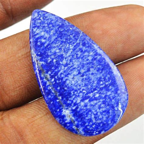 Natural Blue Lapis Lazuli Gemstone Pear Shape