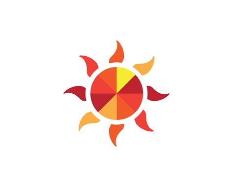 Sun Logo Vector Templates 584907 Vector Art At Vecteezy