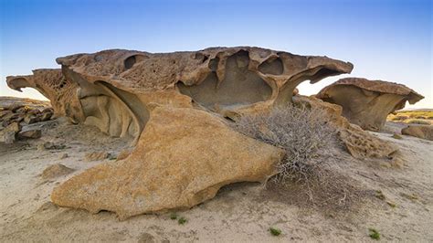 Some Very Big Rocks In The Desert