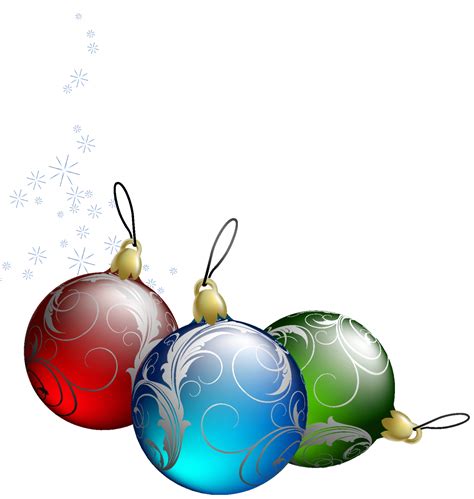 Transparent Background Christmas Ornaments Clipart Clip Art Library