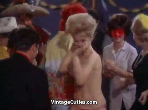 Topless Dancing At A Costume Party 1960s Vintage Porn 2f Xhamster