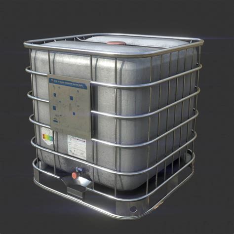 Square Water Tank 3d Model By Sanchiesp